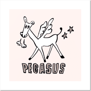 the pegasus t-shirt / oyasumi punpun Posters and Art